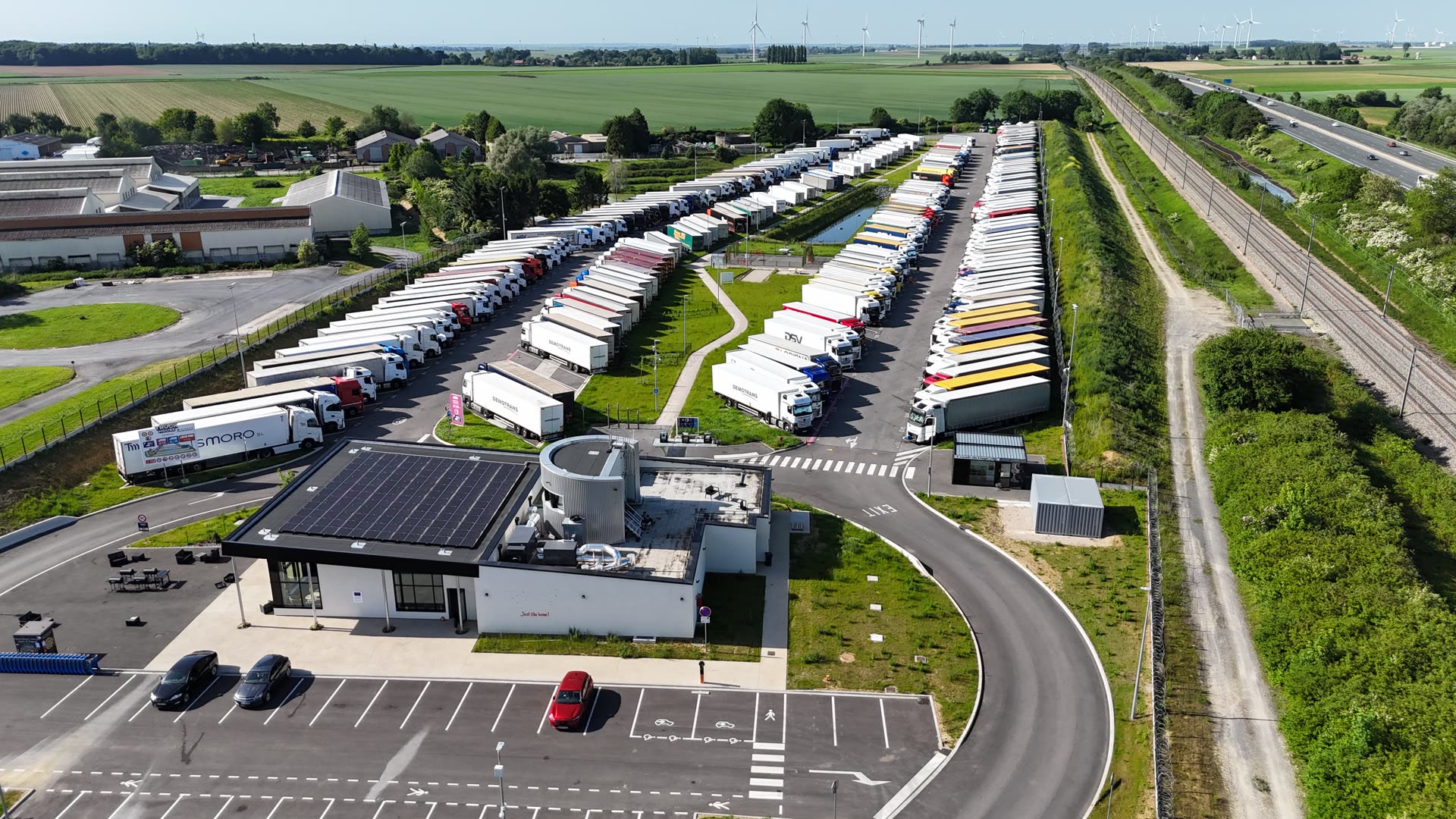 Parking sécurisé Bapaume Truck House