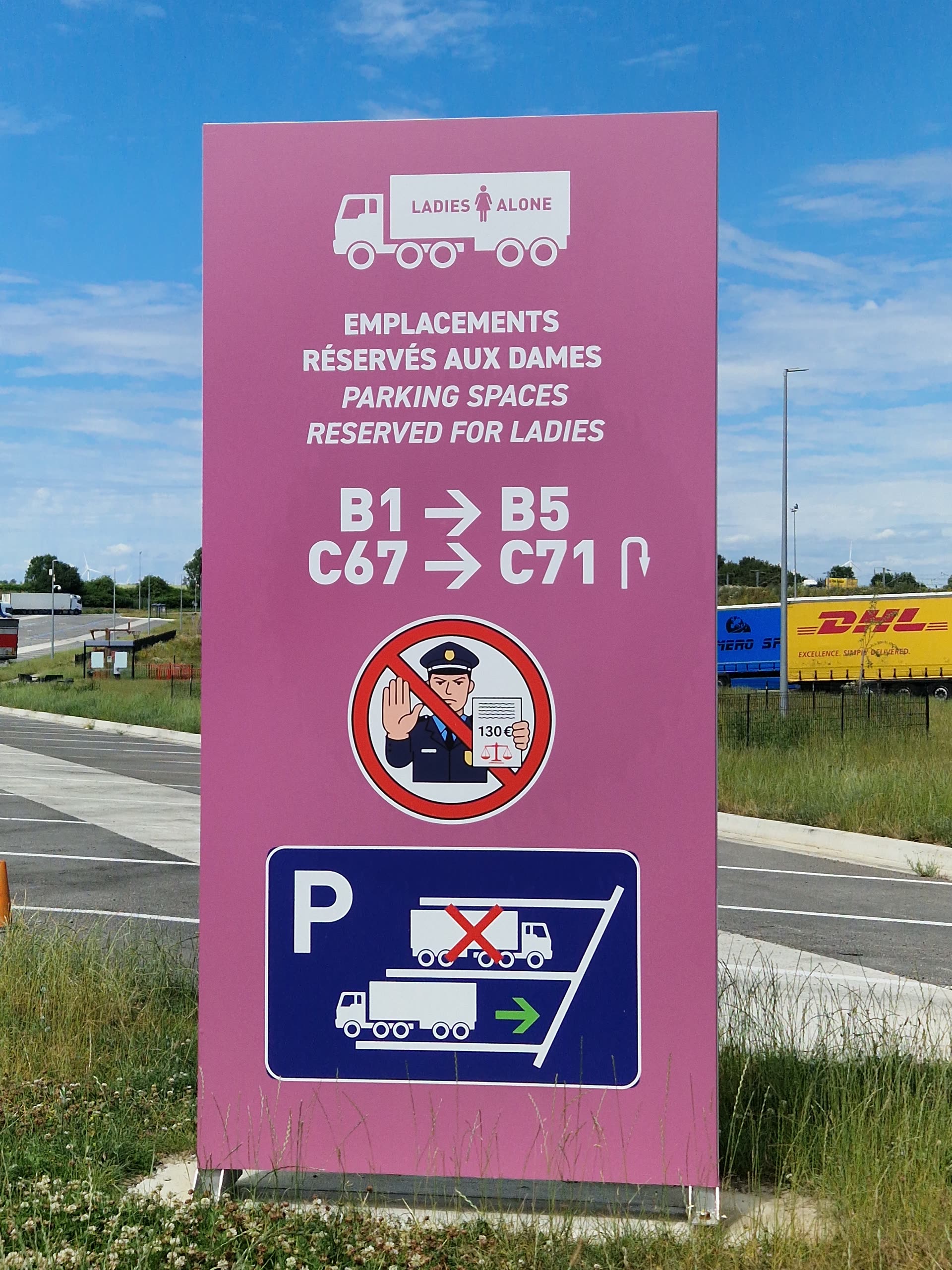 spaces for women drivers